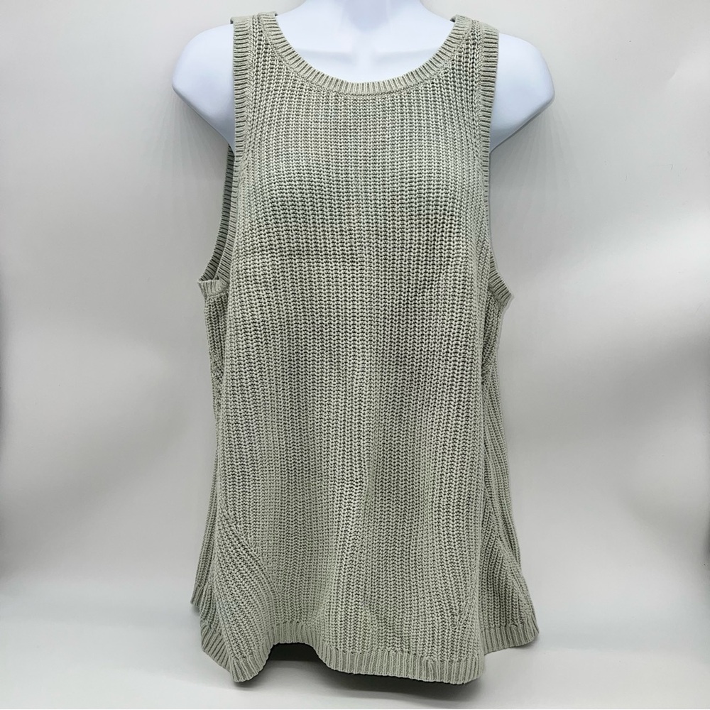 Ava & Viv Women's Knit Tank Top - Light Green